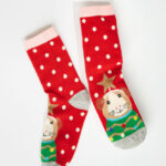 Holiday Hamster Crew Sock