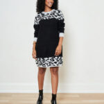Mossy Yarn Sweater Dress