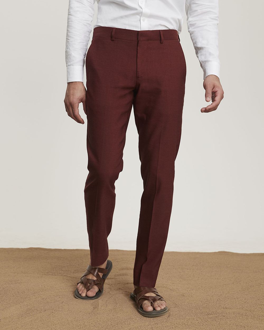 Slim Fit Linen Suit Pant | RW&CO.